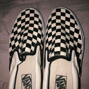 Checkered vans